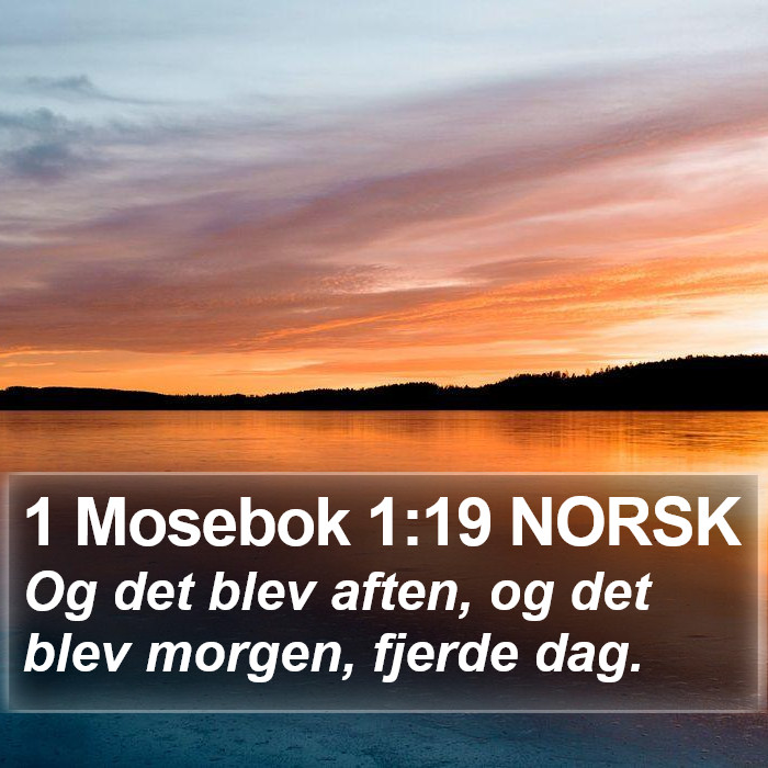 1 Mosebok 1:19 NORSK Bible Study