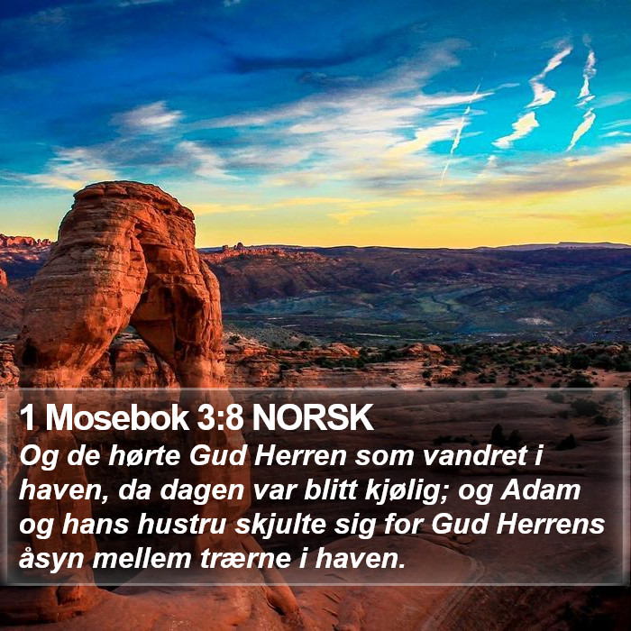 1 Mosebok 3:8 NORSK Bible Study