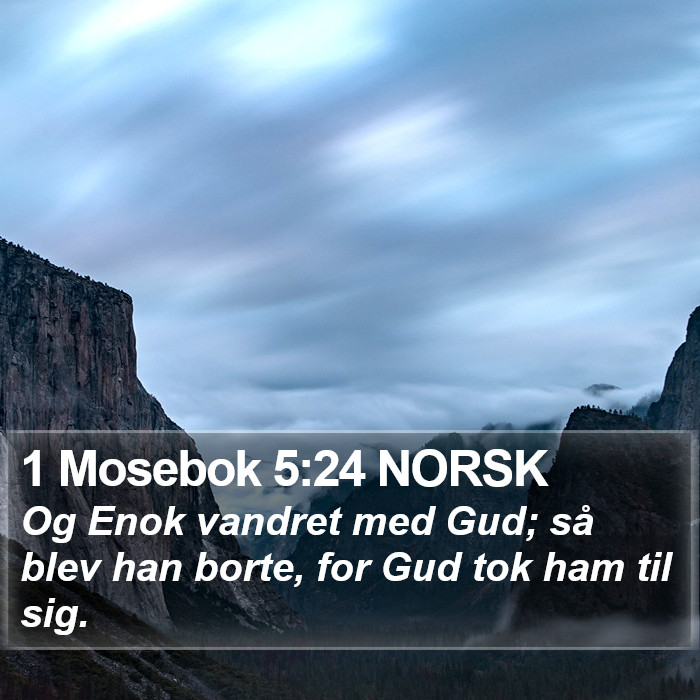 1 Mosebok 5:24 NORSK Bible Study