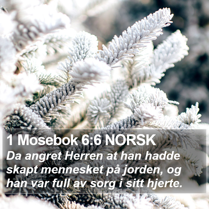 1 Mosebok 6:6 NORSK Bible Study