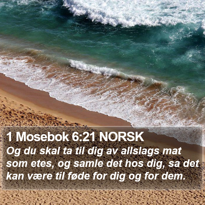 1 Mosebok 6:21 NORSK Bible Study