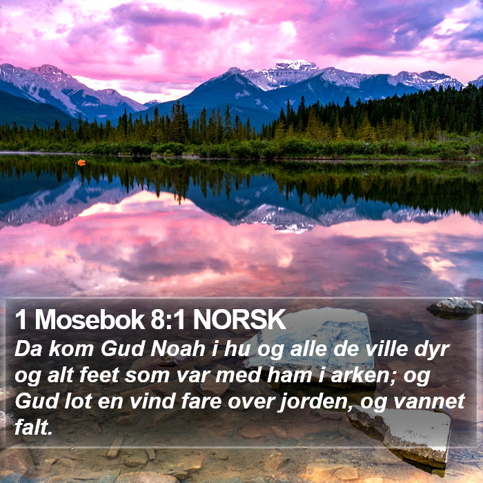 1 Mosebok 8:1 NORSK Bible Study