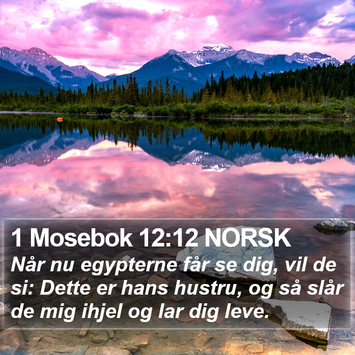 1 Mosebok 12:12 NORSK Bible Study