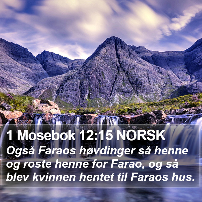 1 Mosebok 12:15 NORSK Bible Study