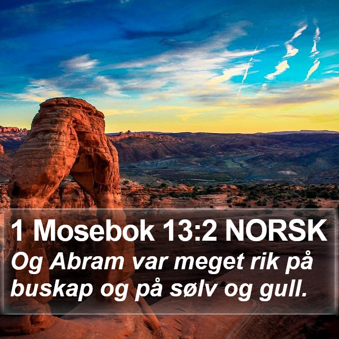 1 Mosebok 13:2 NORSK Bible Study