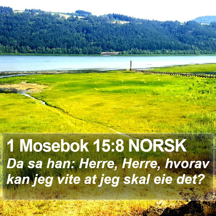 1 Mosebok 15:8 NORSK Bible Study