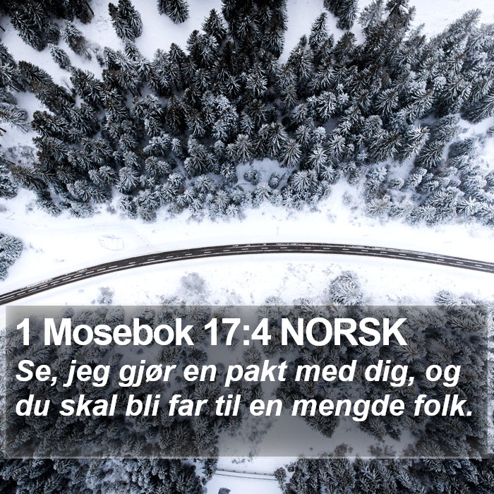 1 Mosebok 17:4 NORSK Bible Study