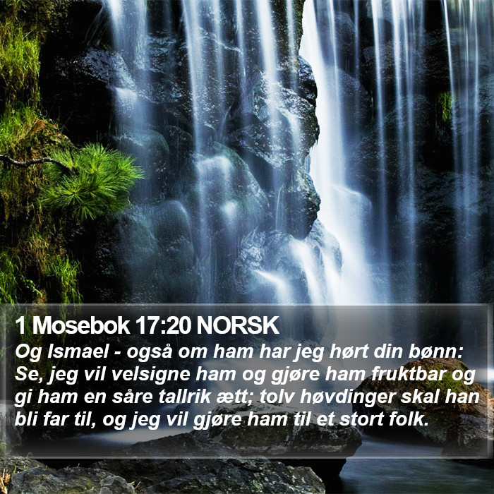 1 Mosebok 17:20 NORSK Bible Study