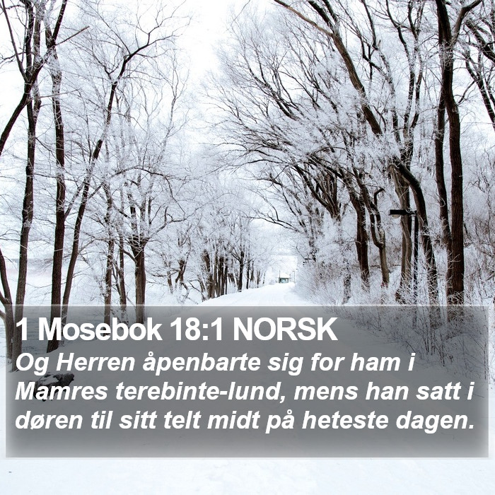 1 Mosebok 18:1 NORSK Bible Study