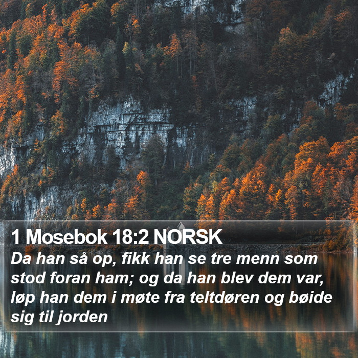 1 Mosebok 18:2 NORSK Bible Study