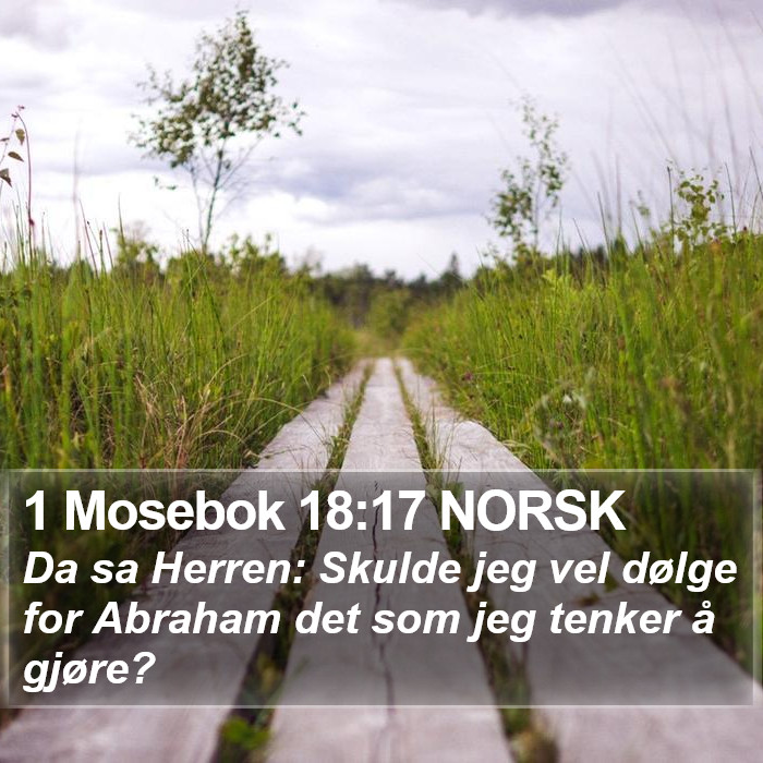 1 Mosebok 18:17 NORSK Bible Study