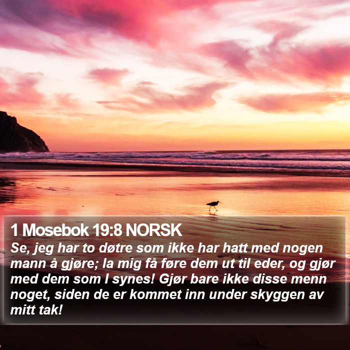 1 Mosebok 19:8 NORSK Bible Study