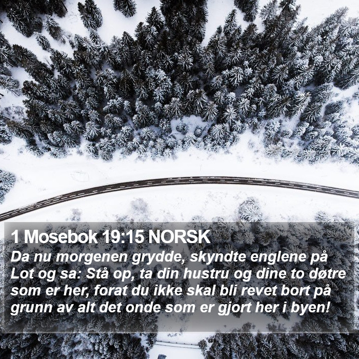 1 Mosebok 19:15 NORSK Bible Study