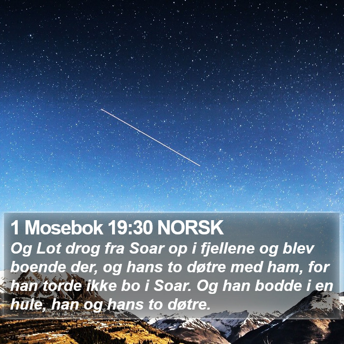 1 Mosebok 19:30 NORSK Bible Study