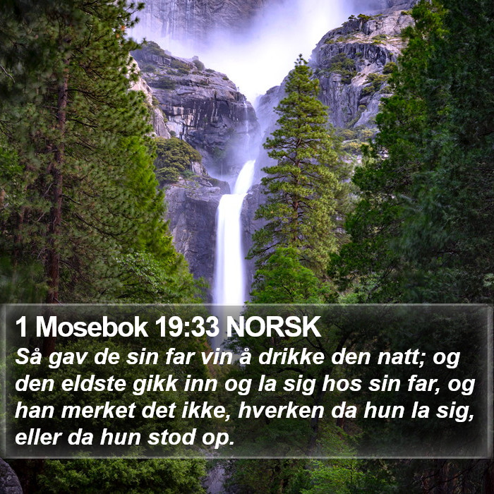 1 Mosebok 19:33 NORSK Bible Study