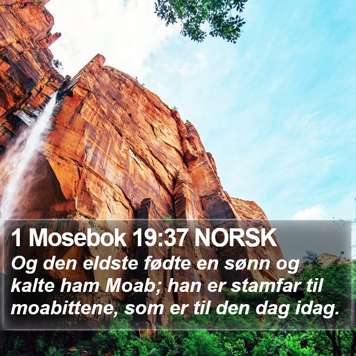 1 Mosebok 19:37 NORSK Bible Study