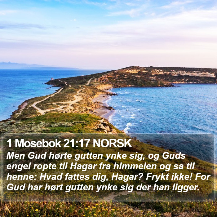 1 Mosebok 21:17 NORSK Bible Study