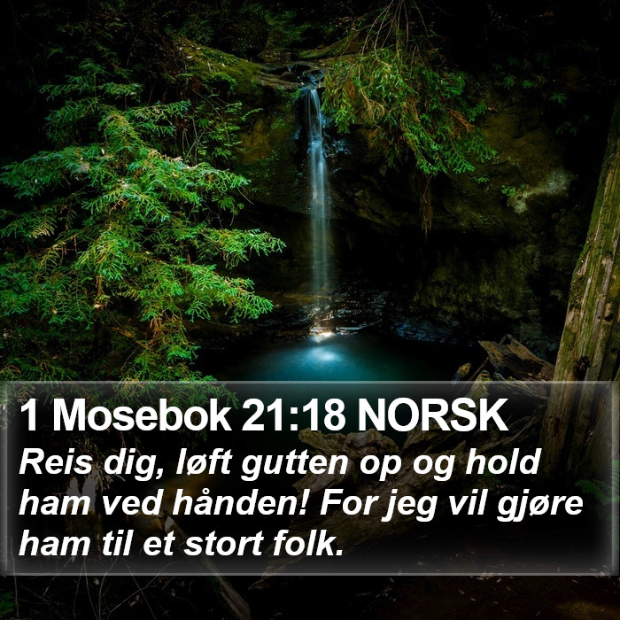 1 Mosebok 21:18 NORSK Bible Study