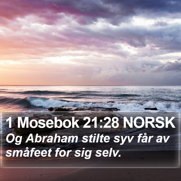 1 Mosebok 21:28 NORSK Bible Study