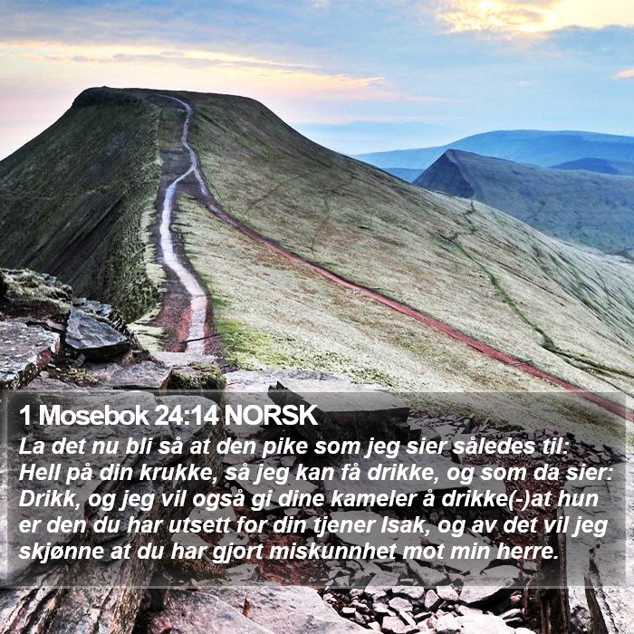 1 Mosebok 24:14 NORSK Bible Study