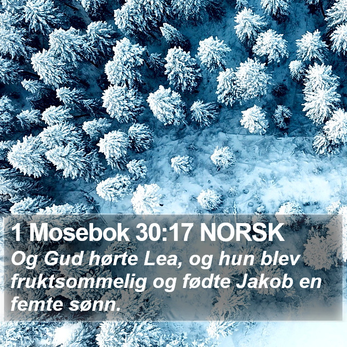 1 Mosebok 30:17 NORSK Bible Study