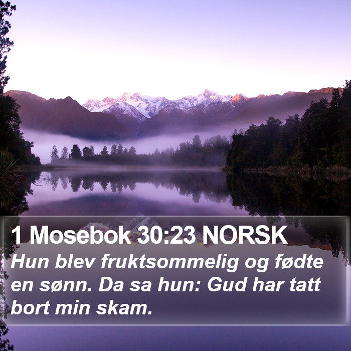 1 Mosebok 30:23 NORSK Bible Study