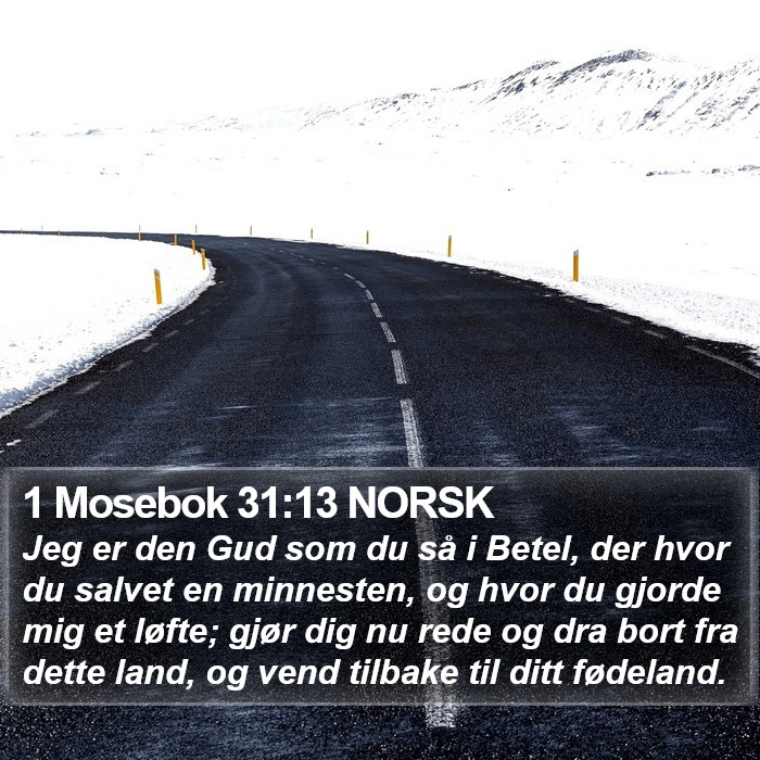 1 Mosebok 31:13 NORSK Bible Study