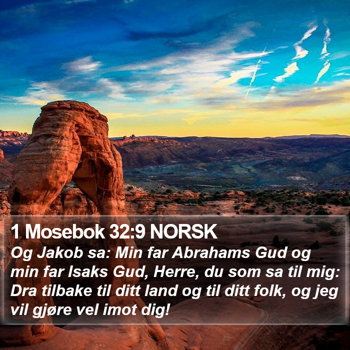 1 Mosebok 32:9 NORSK Bible Study