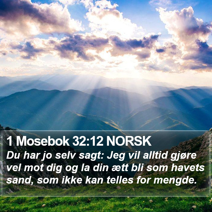 1 Mosebok 32:12 NORSK Bible Study