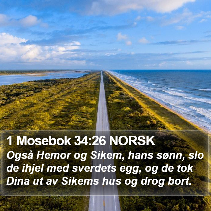 1 Mosebok 34:26 NORSK Bible Study