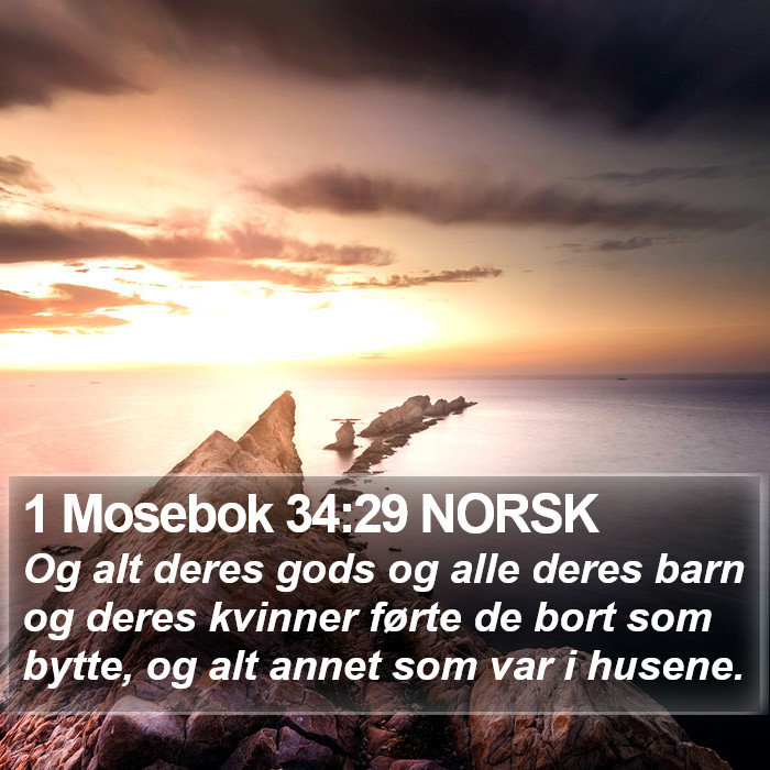 1 Mosebok 34:29 NORSK Bible Study