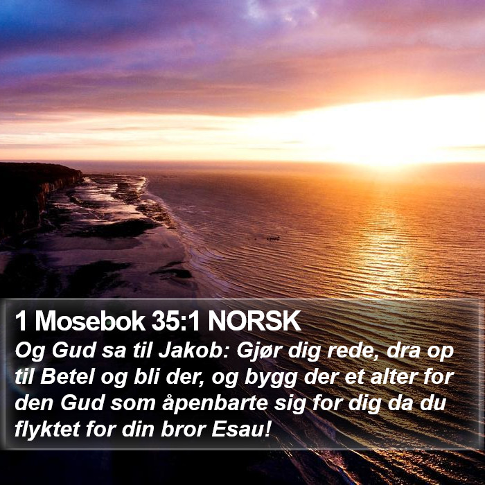 1 Mosebok 35:1 NORSK Bible Study