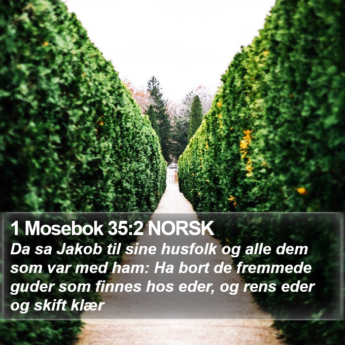 1 Mosebok 35:2 NORSK Bible Study