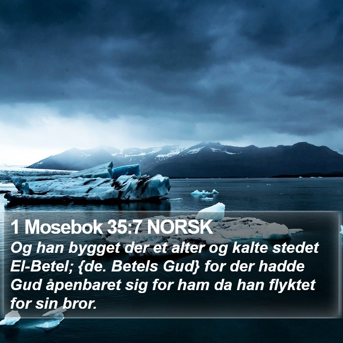 1 Mosebok 35:7 NORSK Bible Study