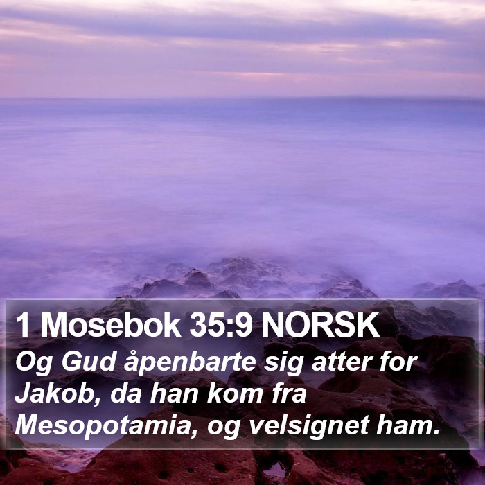 1 Mosebok 35:9 NORSK Bible Study