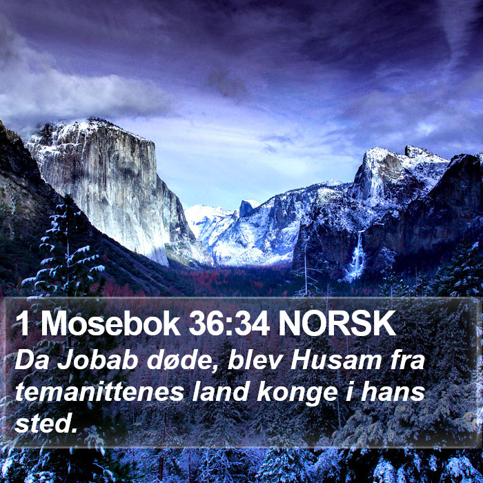 1 Mosebok 36:34 NORSK Bible Study