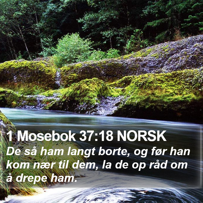 1 Mosebok 37:18 NORSK Bible Study