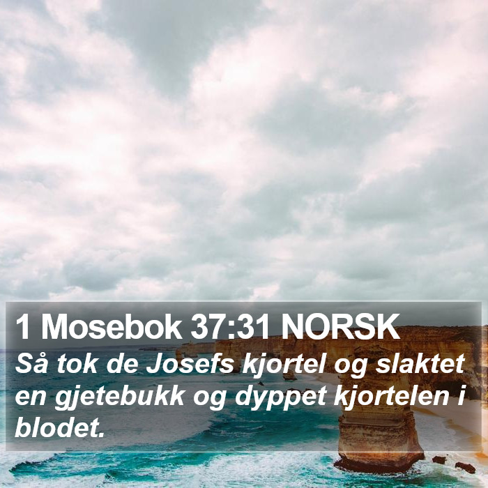 1 Mosebok 37:31 NORSK Bible Study