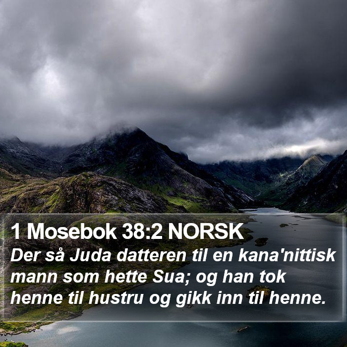 1 Mosebok 38:2 NORSK Bible Study