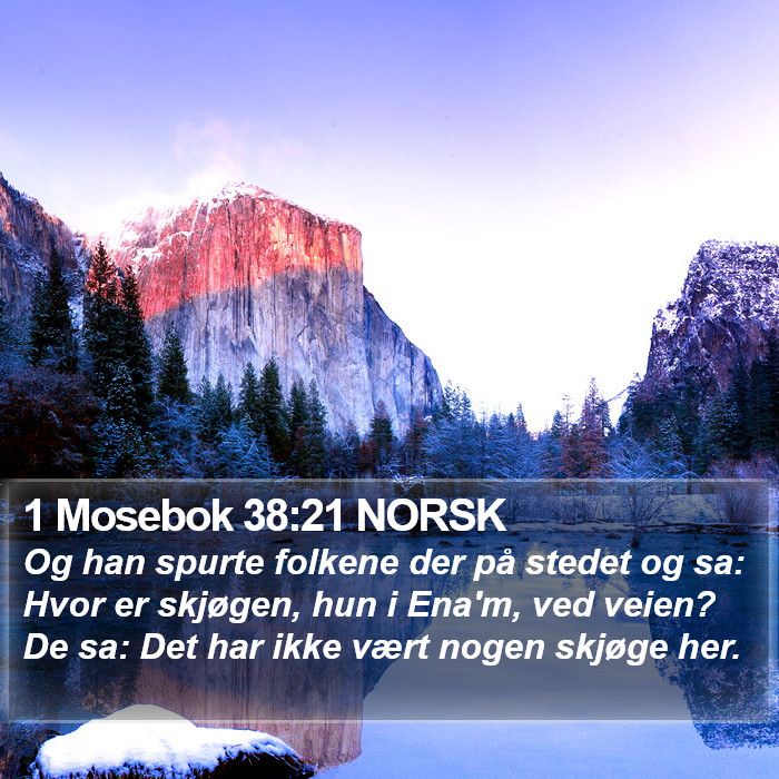 1 Mosebok 38:21 NORSK Bible Study