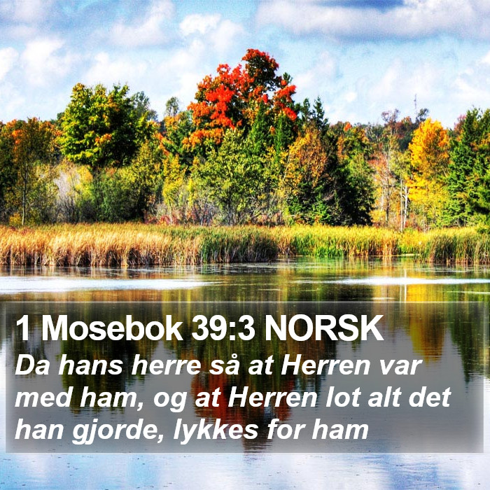 1 Mosebok 39:3 NORSK Bible Study