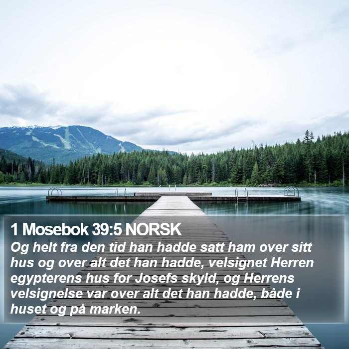 1 Mosebok 39:5 NORSK Bible Study