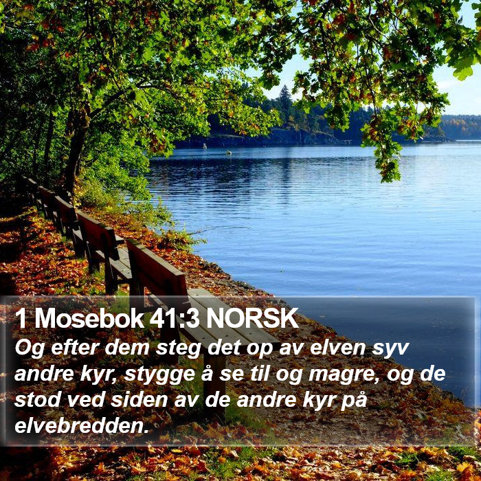 1 Mosebok 41:3 NORSK Bible Study