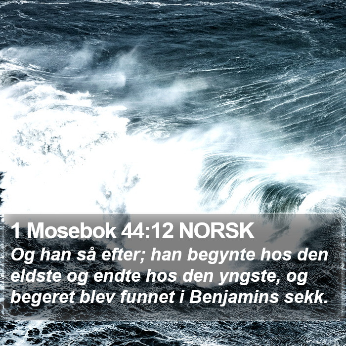 1 Mosebok 44:12 NORSK Bible Study