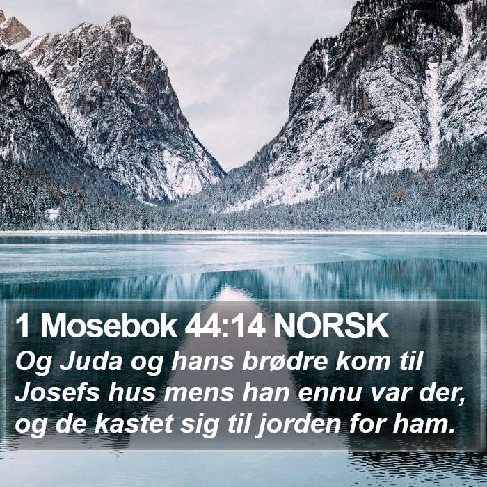 1 Mosebok 44:14 NORSK Bible Study