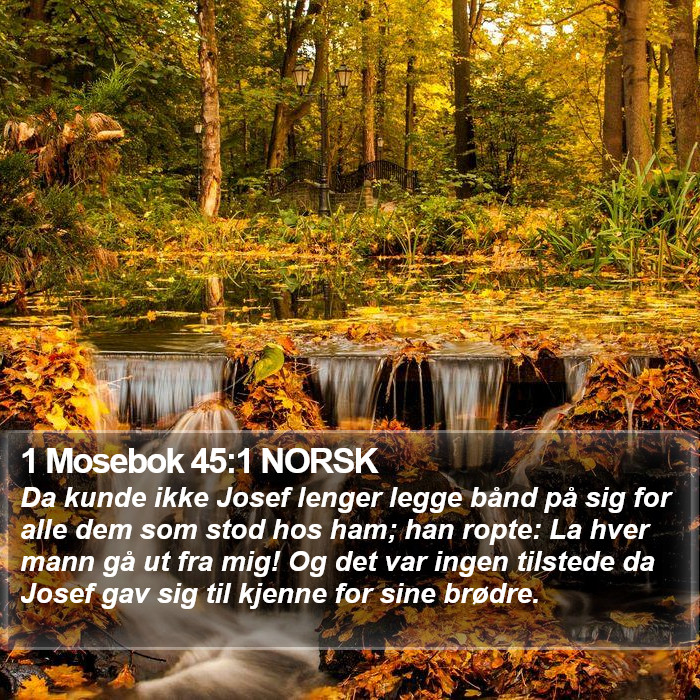 1 Mosebok 45:1 NORSK Bible Study