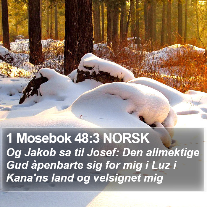 1 Mosebok 48:3 NORSK Bible Study