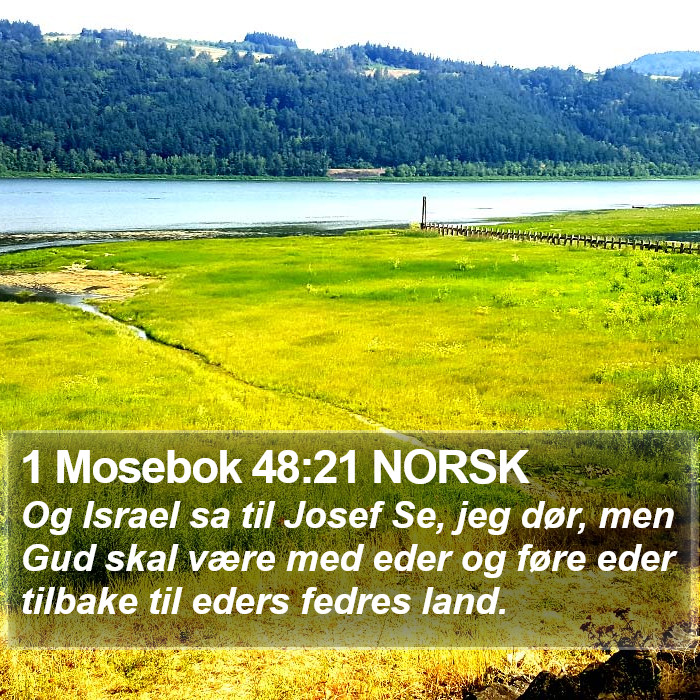 1 Mosebok 48:21 NORSK Bible Study