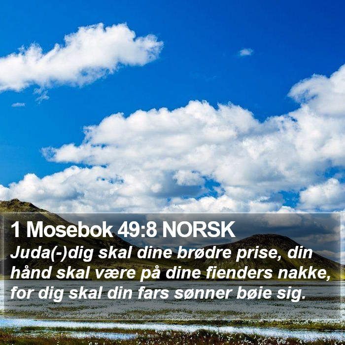 1 Mosebok 49:8 NORSK Bible Study