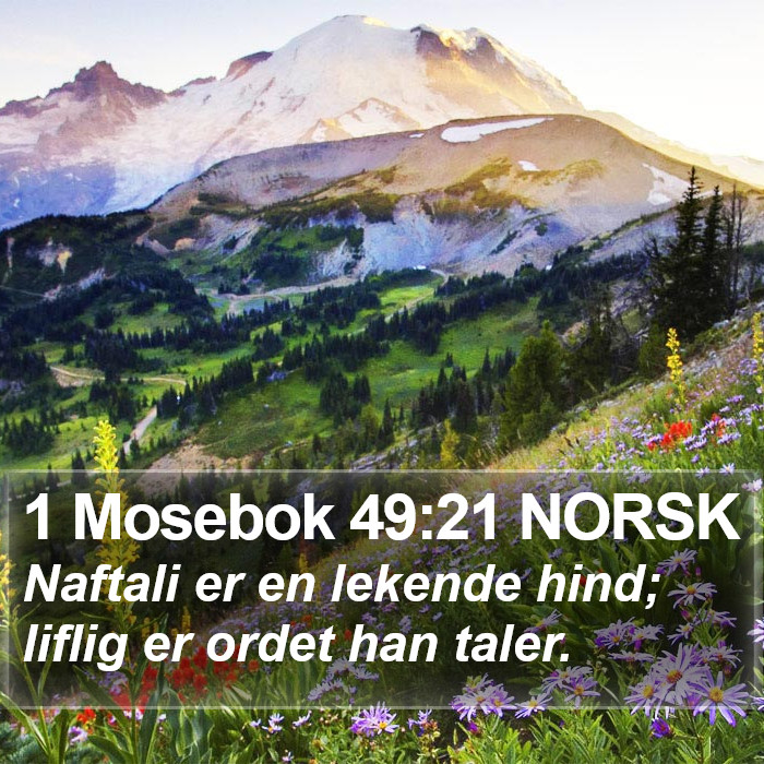 1 Mosebok 49:21 NORSK Bible Study